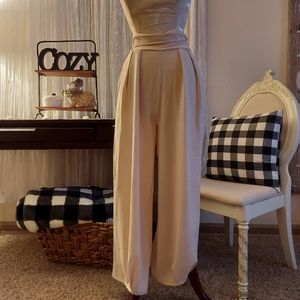 Rich cream/slight pinkish hue pants